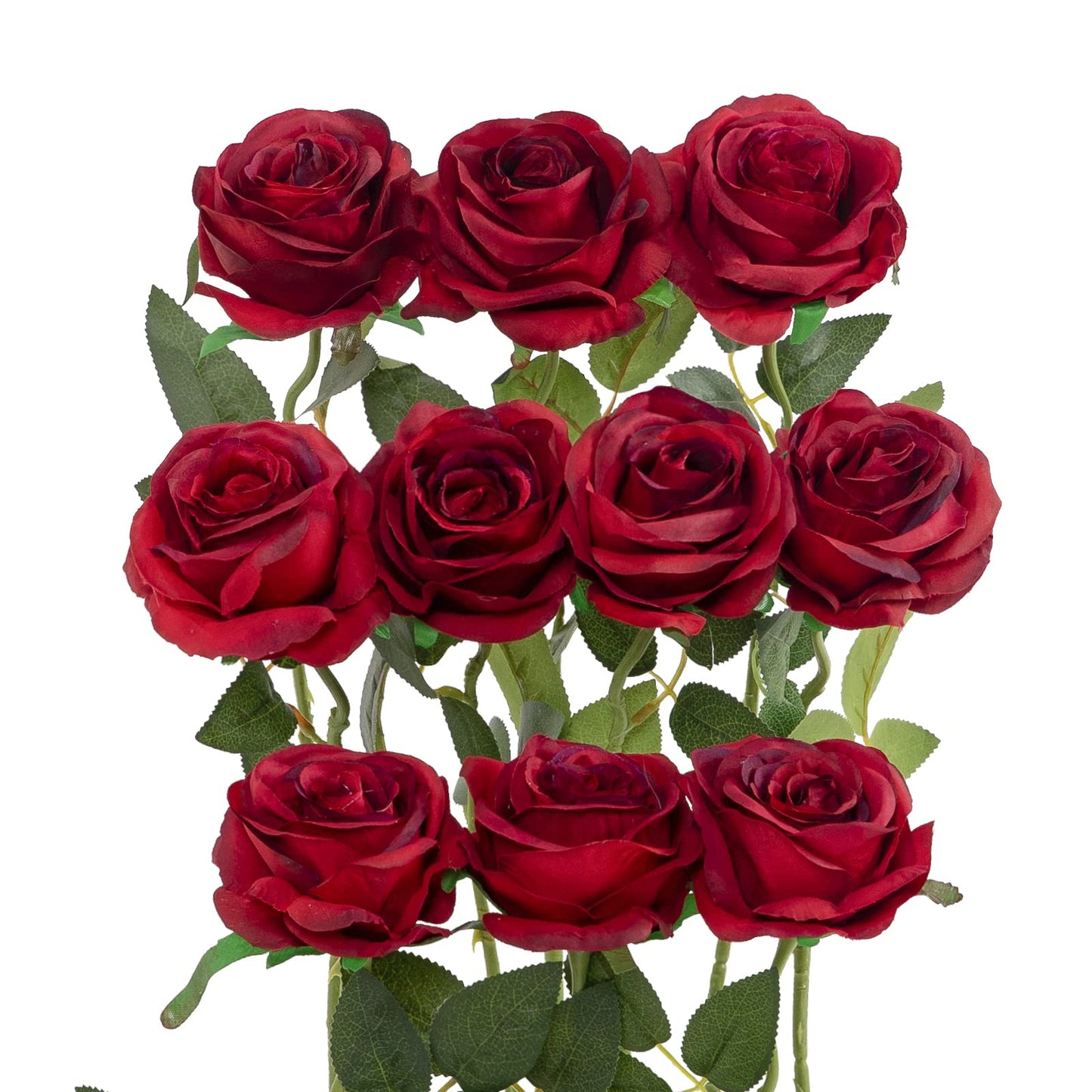 💥$6.99 On Sale Today Only🌹Never Wither Realistic Artificial Long Stem Rose