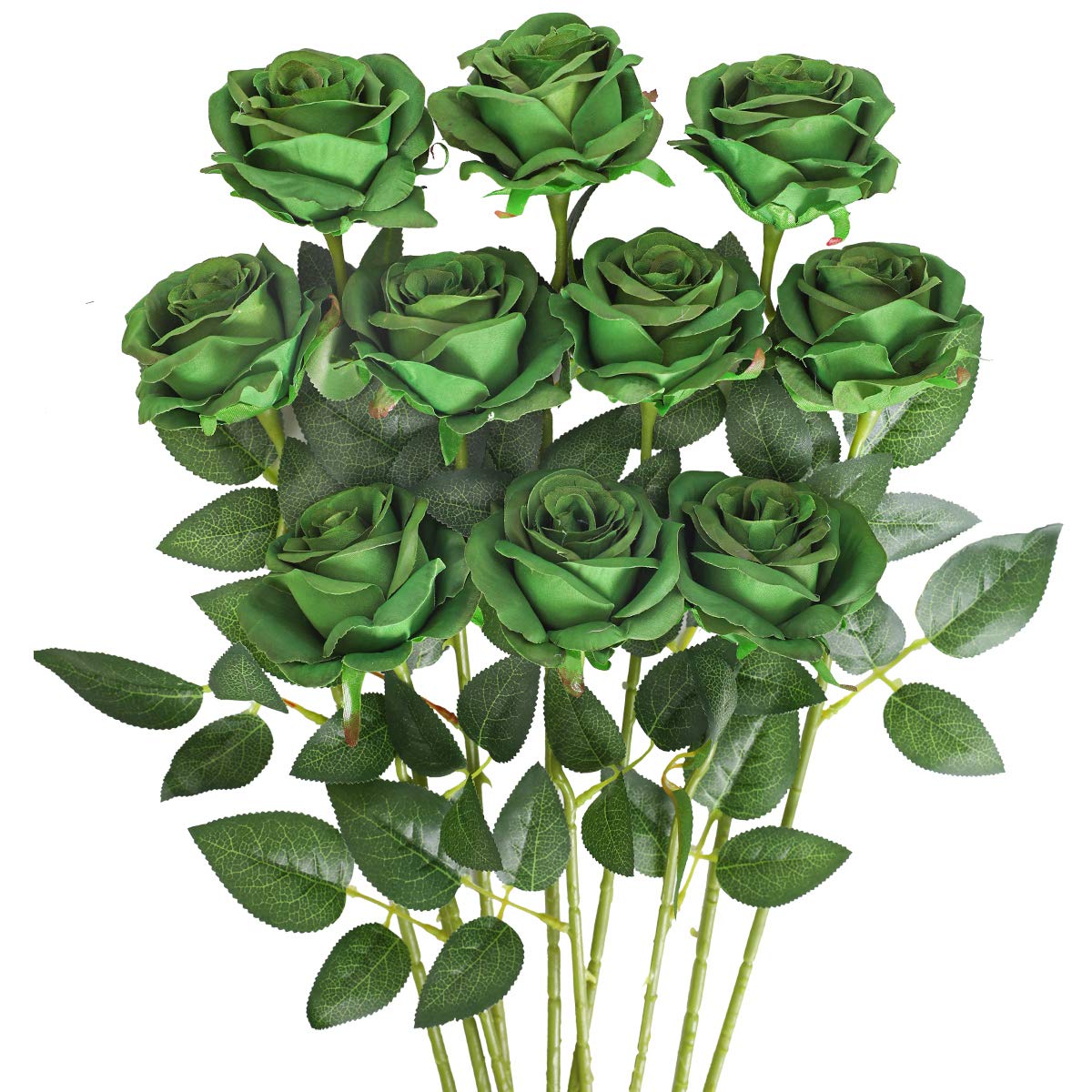 💥$6.99 On Sale Today Only🌹Never Wither Realistic Artificial Long Stem Rose