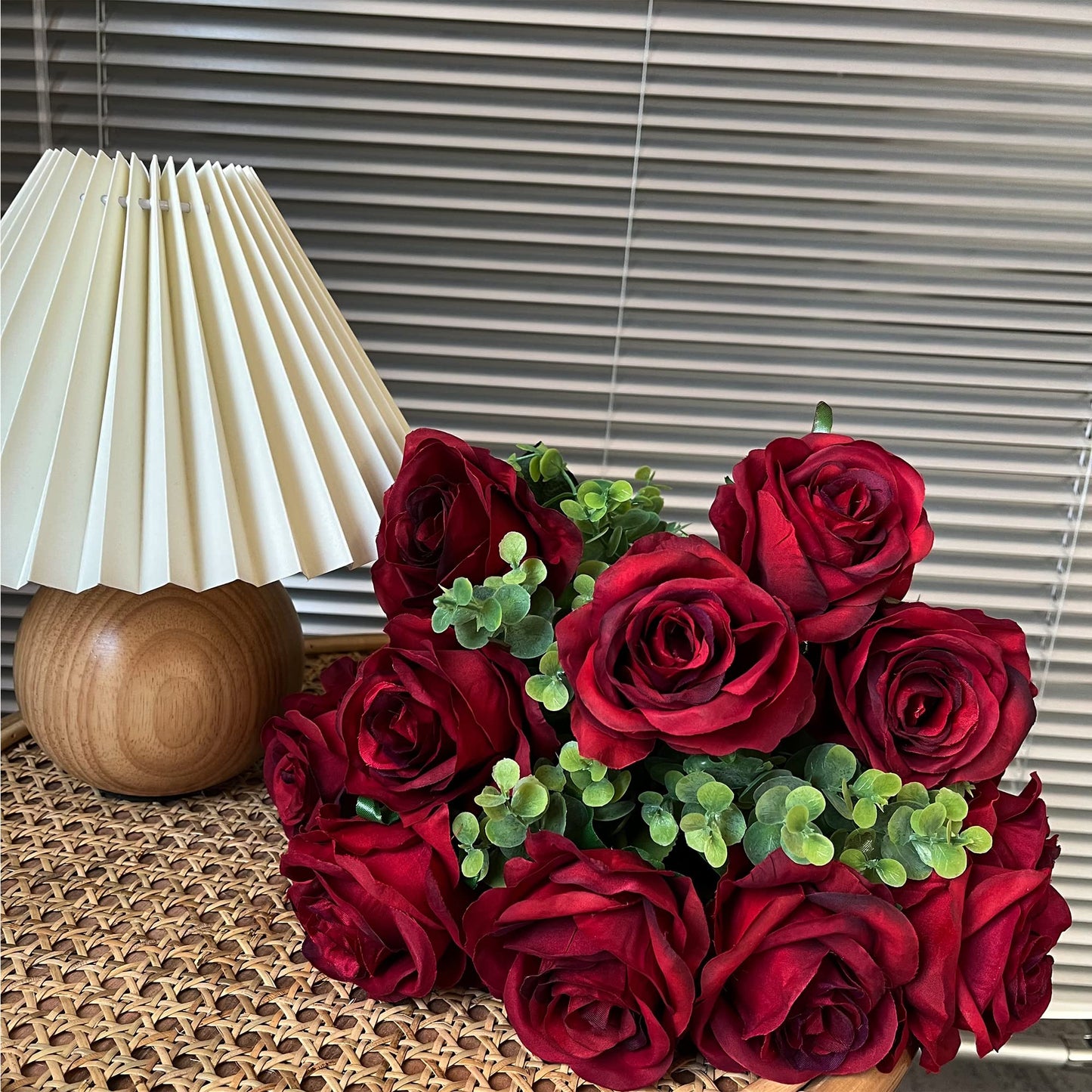 💥$6.99 On Sale Today Only🌹Never Wither Realistic Artificial Long Stem Rose