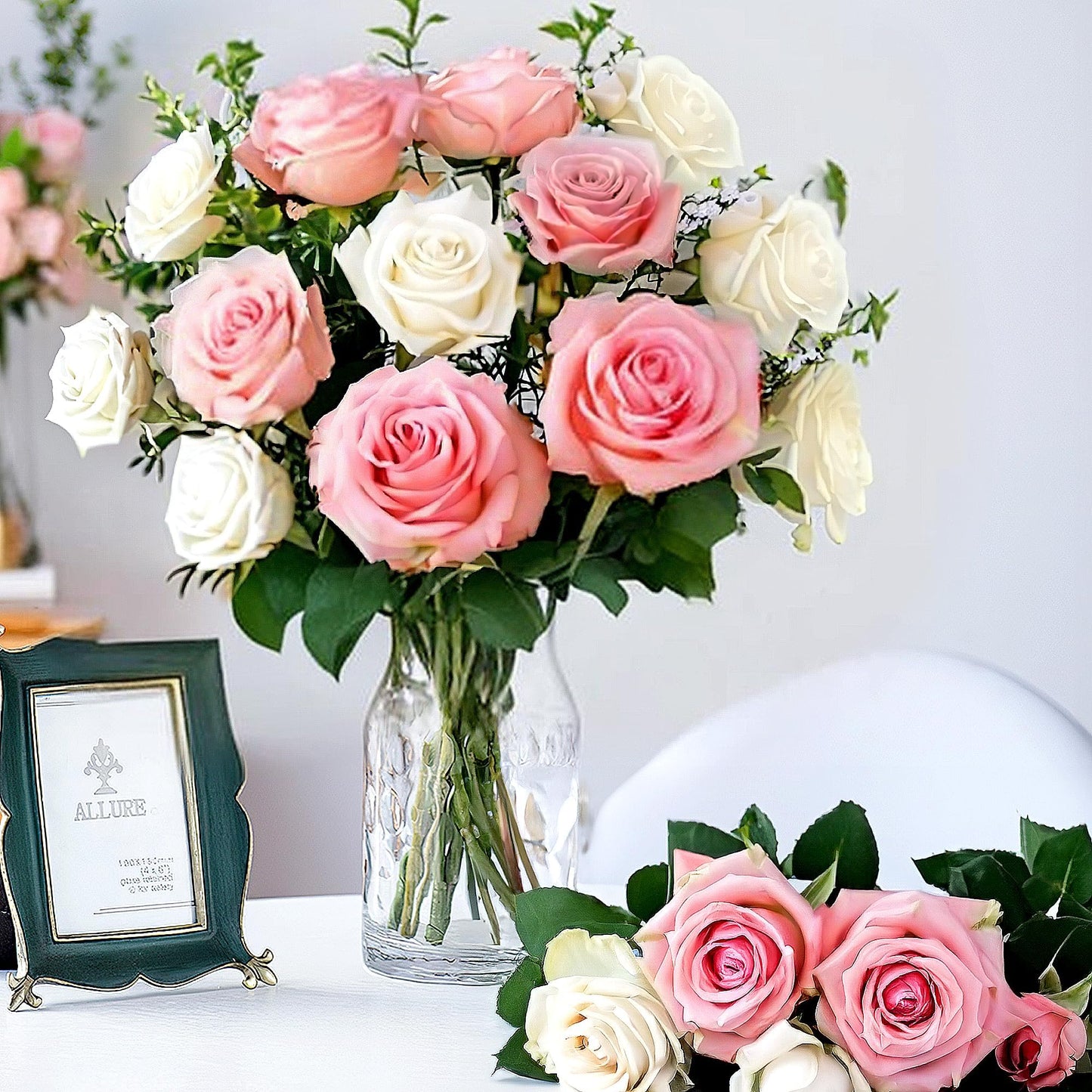 💥$6.99 On Sale Today Only🌹Never Wither Realistic Artificial Long Stem Rose