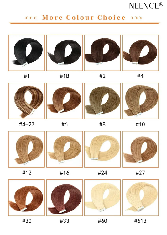 Astoriaa Seamless Injected Hand-Tied Invisible Tape In Hair Extension -- 100% VIRGIN HUMAN HAIR
