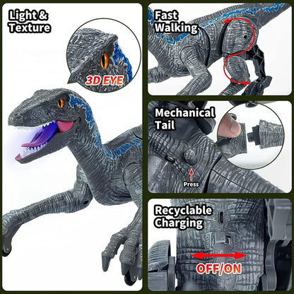 2025 Optimal Children Gifts Realistic Remote Control Dinosaurs(Buy 2 Free Shipping)